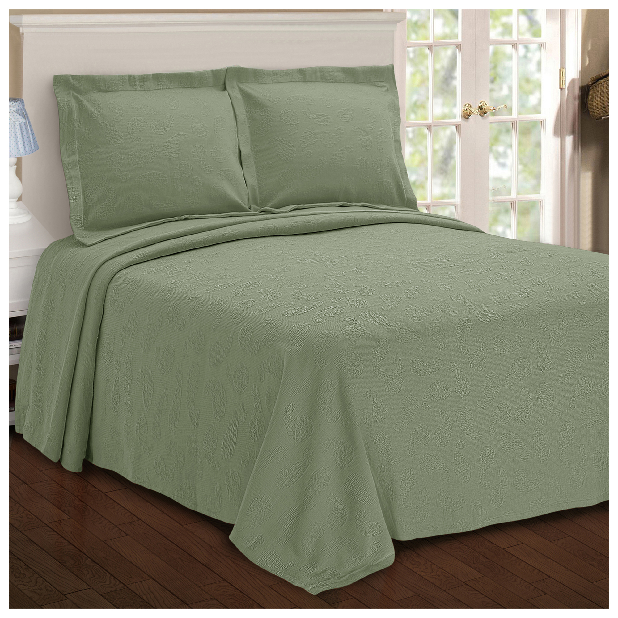 100 Cotton Jacquard Premium Matelasse Bedspread